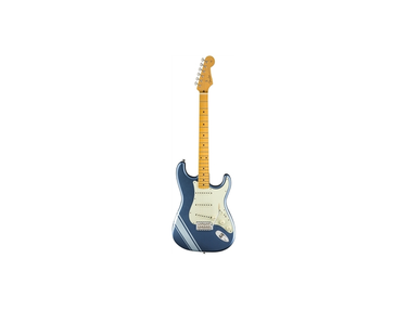 Fender MIJ Stratocaster Traditional 50s with race stripe