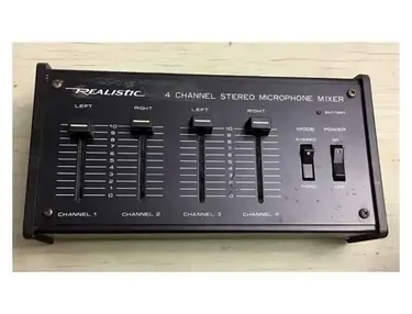 Realistic 32-1105 4 Channel Mixer