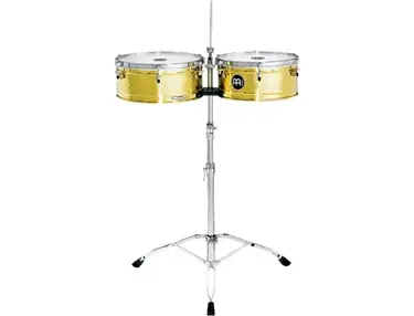 Meinl LC1BRASS Artist Series Luis Conte Signature Timbales - Solid Brass