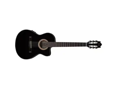Ibanez GA35TCE-BKN Thinline Cutaway Classical/Electric