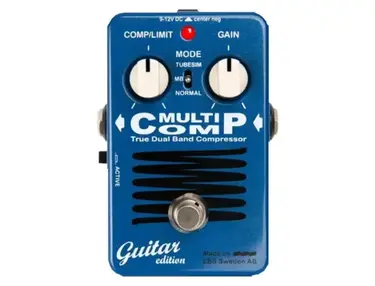 EBS MultiComp True Dual Band Compressor Pedal - What To Know EBS MultiComp True Dual Band Compressor Pedal - What To Know