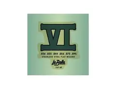La Bella 767-6F Stainless Steel Flat Wound