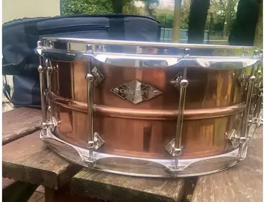 Craviotto Diamond Copper 14x6.5 Snare drum