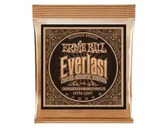 Ernie Ball Everlast Phosphor Bronze Acoustic Guitar Strings (10-50) main image