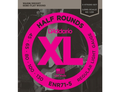 D'Addario ENR71-5 Half Rounds Light 5 String Bass