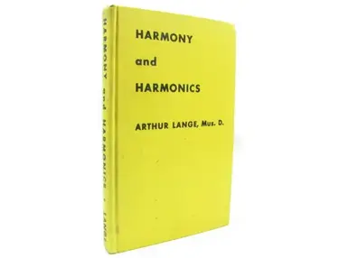 Harmony and Harmonics by Arthur Lange