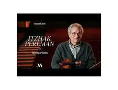 MasterClass Itzhak Perlman Teaches Violin main image