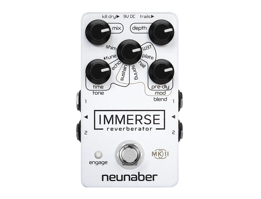 Neunaber White Out Immerse Mk II — Reverb Pedal | Equipboard Neunaber White Out Immerse Mk II — Reverb Pedal | Equipboard