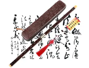 NS Musical Chinese Aged Rosewood Flute (Dizi), Key of D