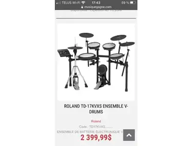 Roland TD17 KVX
