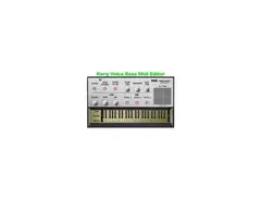 Korg Volca Bass MIDI Editor main image