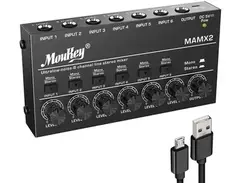 Moukey Ultra Low-Noise 6 Channel Mixer