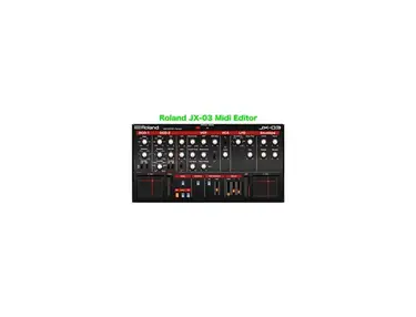 Roland JX-03 MIDI Editor