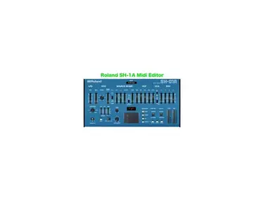 Roland SH-1A MIDI Editor