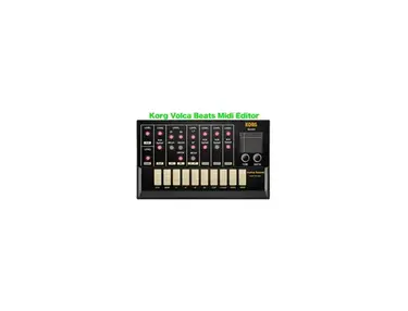 Korg Volca Beats MIDI Editor