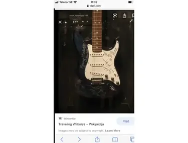 Fender Stratocaster ( Travelling Willburys )