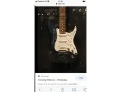 Fender Stratocaster ( Travelling Willburys )