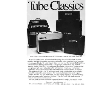 Bedrock Amplification Bedrock BC-75