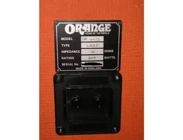 Orange OR 4x12