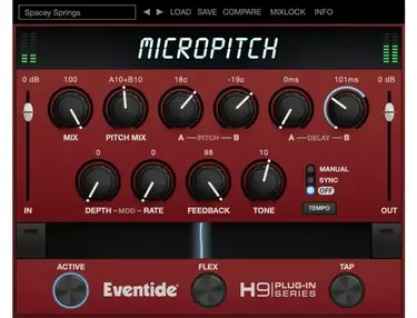 Eventide MicroPitch Dual Voice Pitch Shifter Plugin