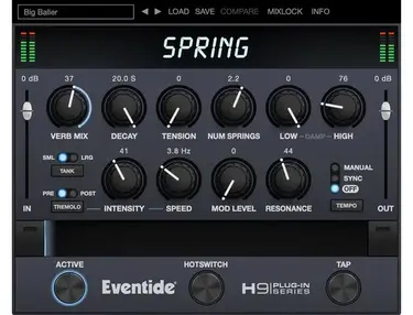 Eventide Spring Reverb Plugin