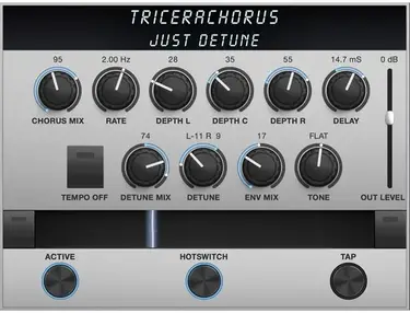 Eventide TriceraChorus Vintage Tri-Chorus Plugin
