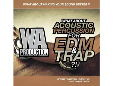 W.A. Production Acoustic Percussion for EDM & Trap