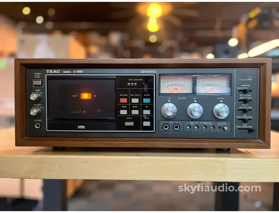 TEAC C-3RX Stereo Cassette Deck - What To Know & Where To Buy TEAC C-3RX Stereo Cassette Deck - What To Know & Where To Buy