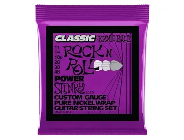 Ernie Ball Classic Rock 'n' Roll Power Slinky Guitar Strings (11-48)