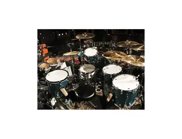 DW Custom Jazz Series (Custom Laser Blue)