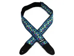 Dunlop JH-14 Jimi Hendrix Guitar Strap - Maui Blue Diamond