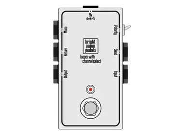 Bright Onion Pedals Looper with Channel Selector