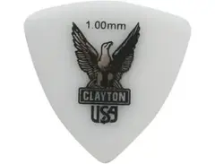 Clayton Eagle Acetal Rounded Triangle Guitar Picks, 1.00mm