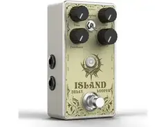 Donner Island Multi-function Delay and Looper Pedal main image
