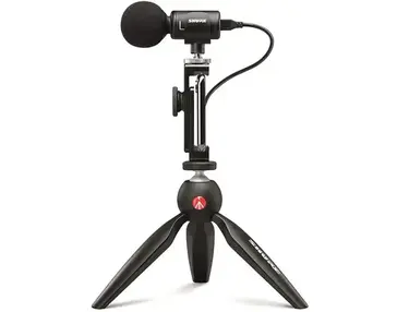 Shure MV88+ Digital Stereo Condenser Microphone for Apple and Android