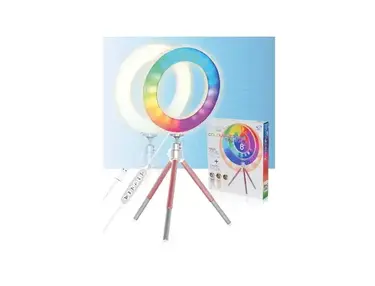 Smoovie 8 inch RGB Colour Stream Ring Light