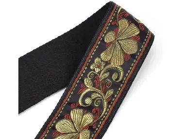 Cloudmusic Guitar Strap, Jacquard Weave Vintage Classical Pattern Design 32