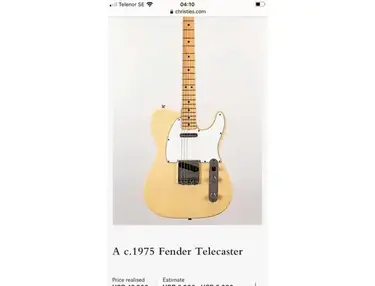 Fender Telecaster 1975 Crossroads