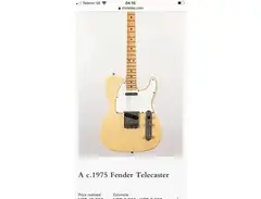 Fender Telecaster 1975 Crossroads