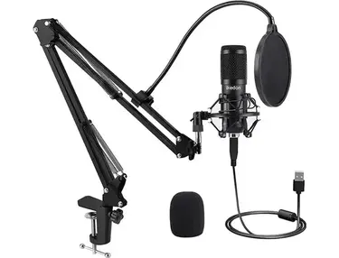 IKEDON 192KHZ/24Bit Plug & Play PC Streaming Mic