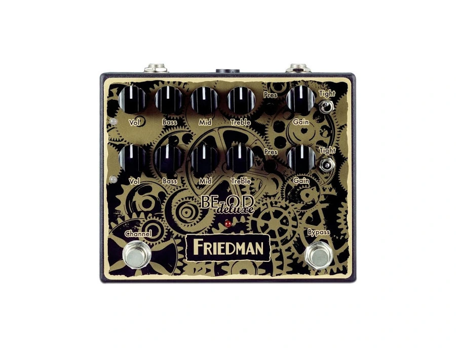 Friedman BE-OD Deluxe Dual Overdrive Pedal - Clockworks Friedman BE-OD Deluxe Dual Overdrive Pedal - Clockworks
