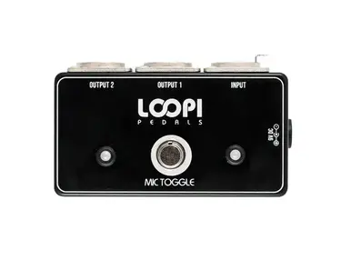 Loopi Pedals Microphone AB Output Switch