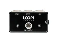 Loopi Pedals Microphone AB Output Switch main image