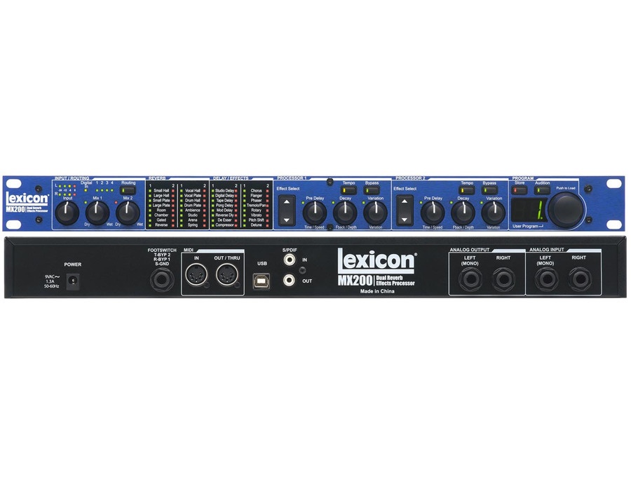 Lexicon MX200 - ranked #36 in Effects Processors | Equipboard