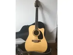 Takamine 12-string dreadnought acoustic/electric guitar, model FP 400SC