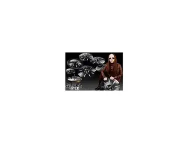Paiste Black Alpha Joey Jordison Signature Hyper cymbals