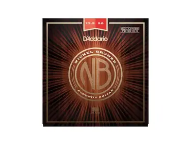 D'Addario Nickel Bronze 13-56 Acoustic Guitar Strings