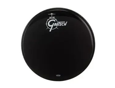 Gretsch Drums Black Bass Drum Head