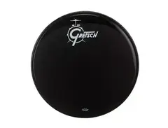Gretsch Drums Black Bass Drum Head main image