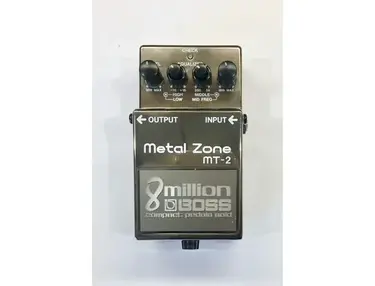 Boss MT-2 Metal Zone (8 Million Compact Pedals Sold)
